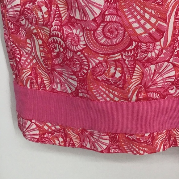 Vineyard Vines Girls Shell Print Tunic Summer Dress Beach Resort Pink Size 14 - Picture 5 of 7